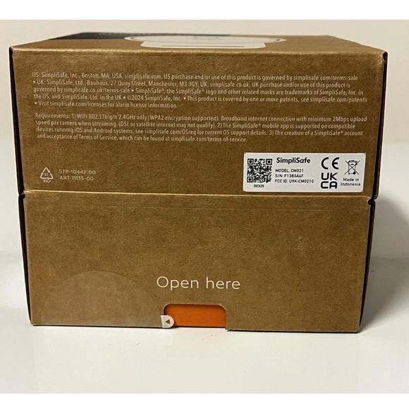 SimpliSafe Outdoor Wireless Security Camera Series 2 1080P HD Active Guard CM021 - Picture 2 of 2